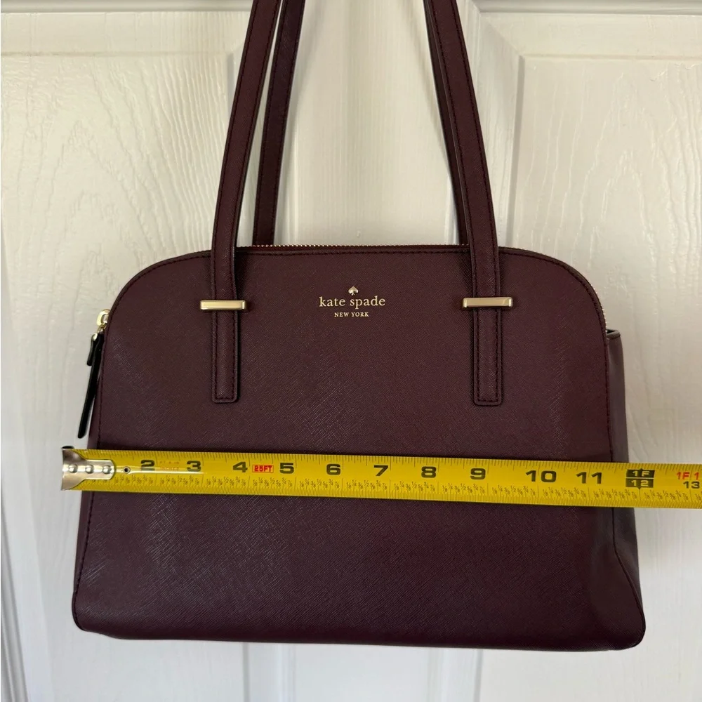 Kate Spade Deep Burgundy Shoulder Bag